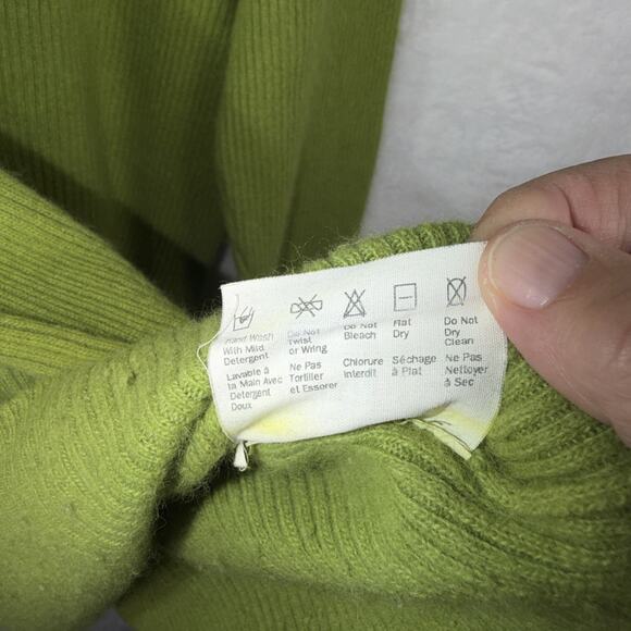 Vintage 80s ESPRIT Pullover Sweater Womens Small Lambswool Angora Blend - Picture 11 of 12